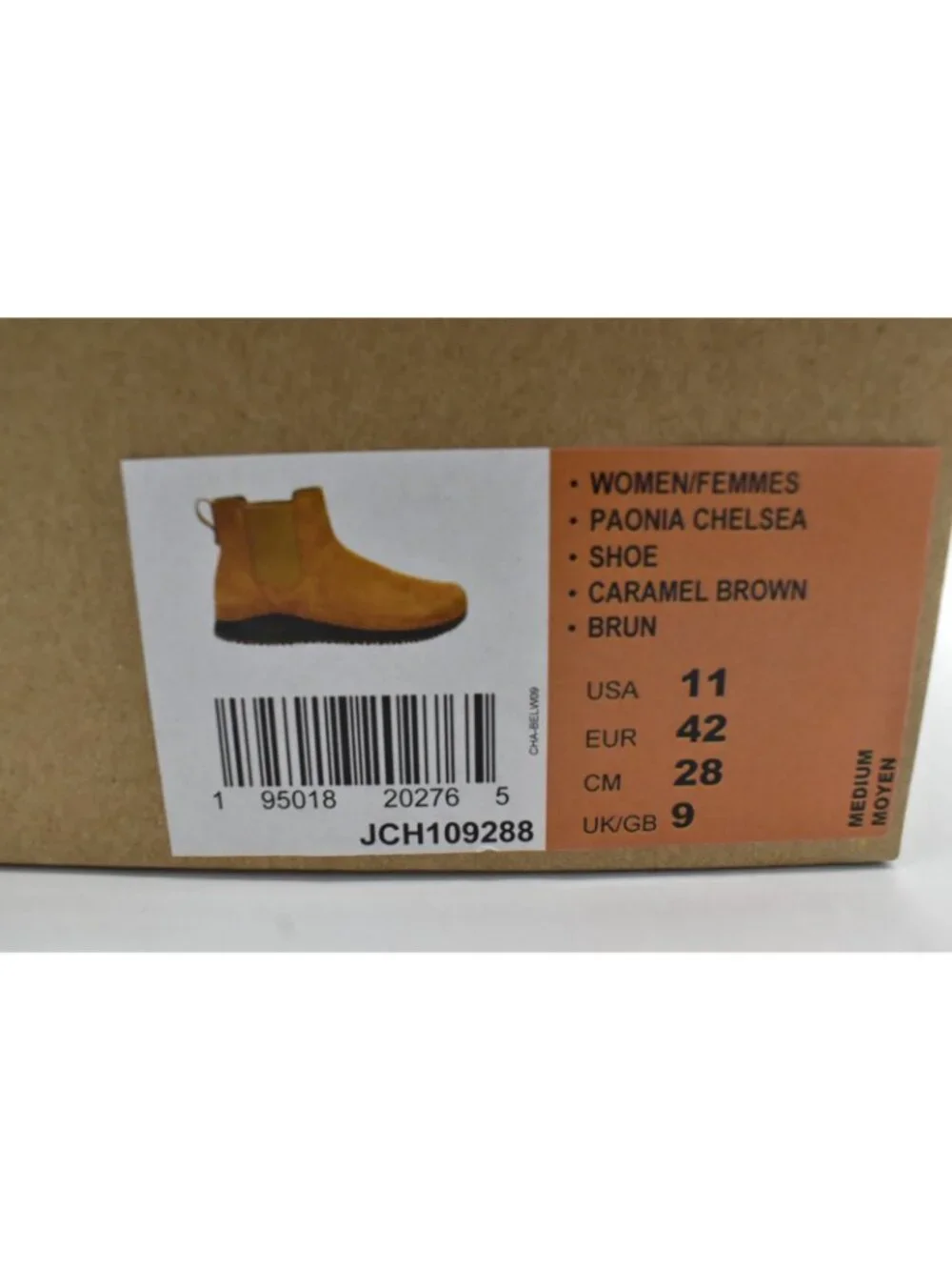 Chaco Womens Size 11‎ Paonia Caramel Brown Suede Chelsea Boots Shoes